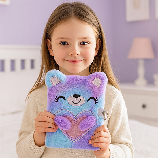 Journal intime fille | Mon Petit Carnet de Note PELUCHE POILU  📖
