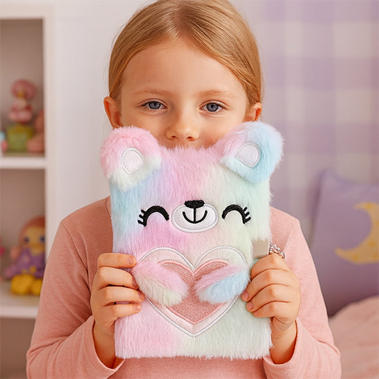 Journal intime fille | Mon Petit Carnet de Note PELUCHE POILU  📖