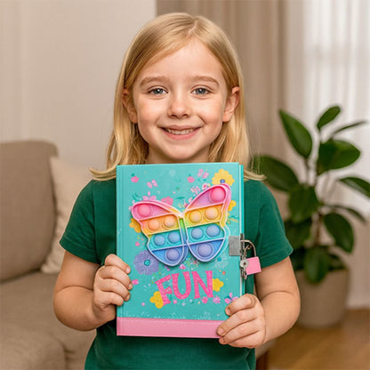 Journal intime pour fillette POP iT anti stress discret 