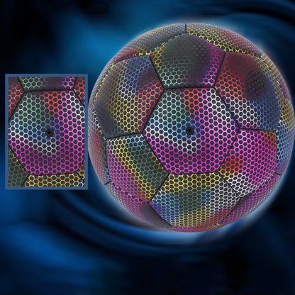 BALLON FOOT – Lumineux Holographique | Effet Réfléchissant Spectaculaire