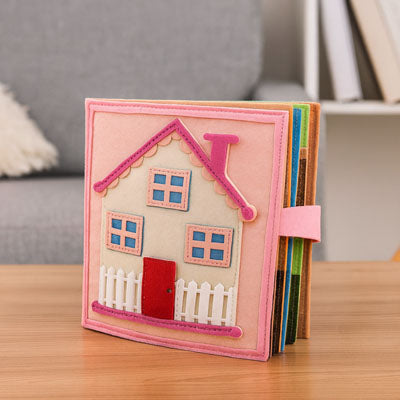 LIVRE BEBE EN TISSUS | Mes Routines d'autonomie™-  Livre d'activité Montessori