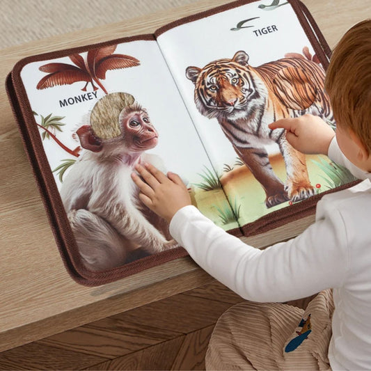 Livre enfant 2 ans: LIVRES TACTILES découvertes des animaux - JEUX - FOCUS