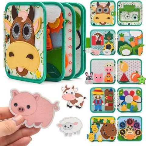 livre enfant 3 ans Madame la Vache collection Mamie-Book™