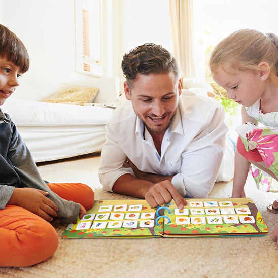 livre pour enfant quiet book pour jeune bambin entre 3-ans