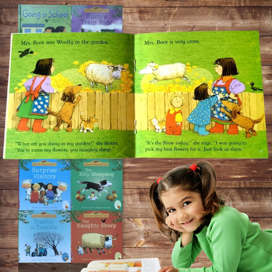 livres pour enfant avec de belles images offre demi collection soit 10 livres