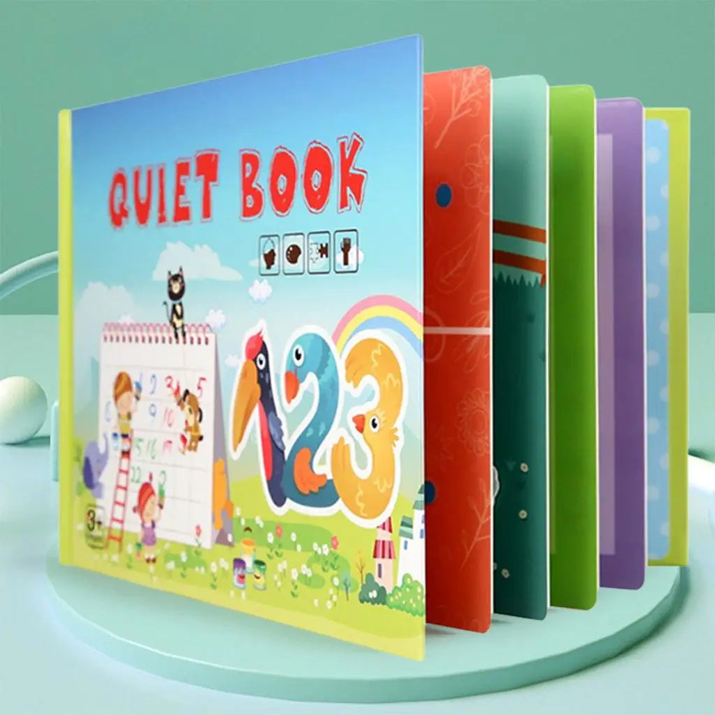 livres pour enfnt les quiet book de jeux-focus