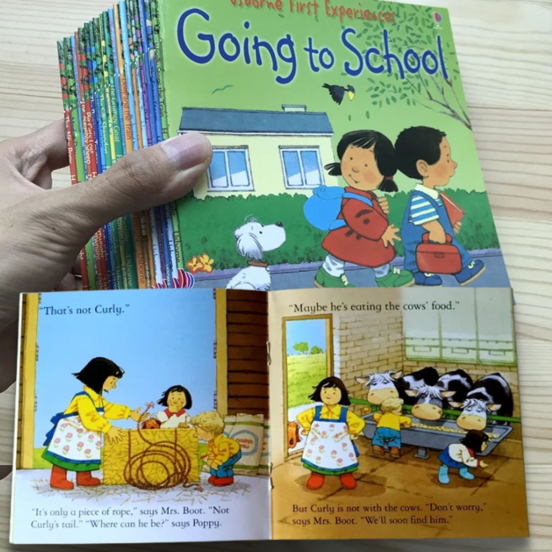 livres pour enfant écrits en anglais avec de belles images pour aider la compréhension