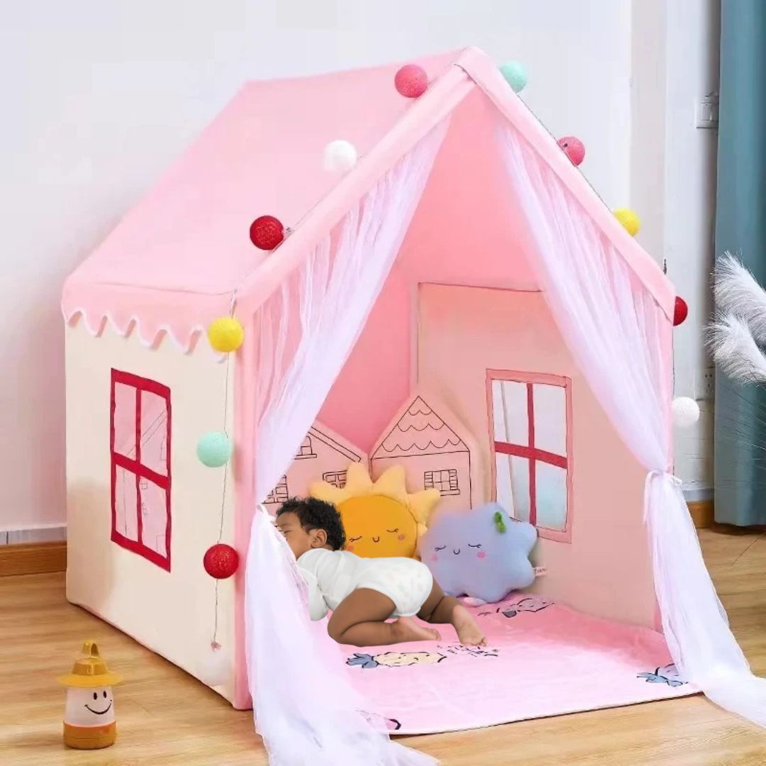 Maisonnette enfant idéale la maison magique où les petits poussins y dorment