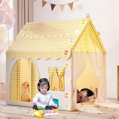 2 Soeurs s'amusent dans leur nouvelle maisonnette enfant remplie de magie et de rire