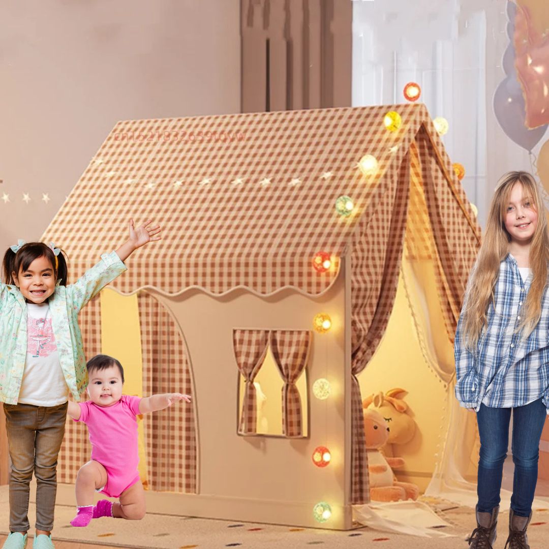 Maisonnette enfant pliable | Ma Cabane enfant moderne🏠 - JEUX - FOCUS