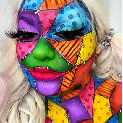 création avec le maquillage Halloween de -Jeux-Focus