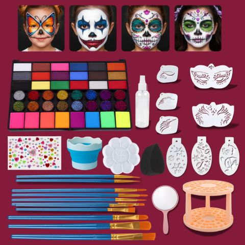 kit de maquillage Halloween avec cadeaux nombreux