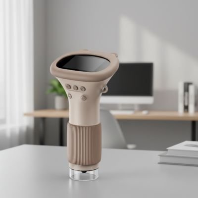 Microscope enfant brun pour développer l'intérêt et la curiosité , QI enfant et ado