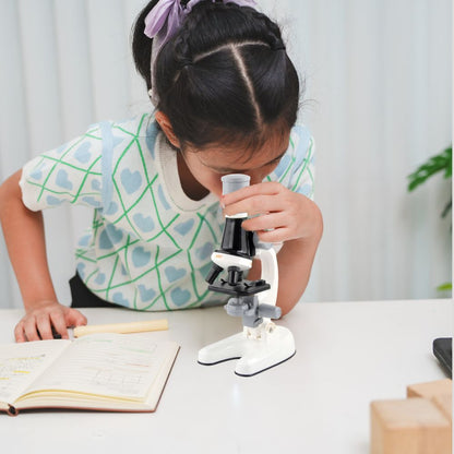 microscope enfant cool et blanc  