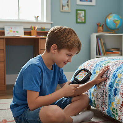 Microscope enfant  facile à manipuler peut etre utilisé par des enfants de 5ans et + Loupe électronique  