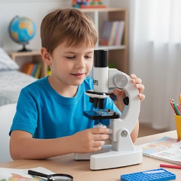 Microscope enfant cadeau  microscope optique  7 ans et + 