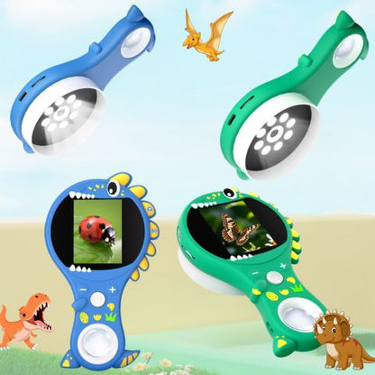 microscope portable enfant électronique petite loupe numérique ludique dinosaures