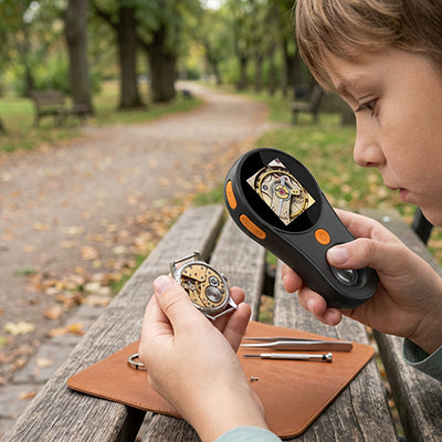 microscope portable modèle de loupe numérique idéale pour les excursions