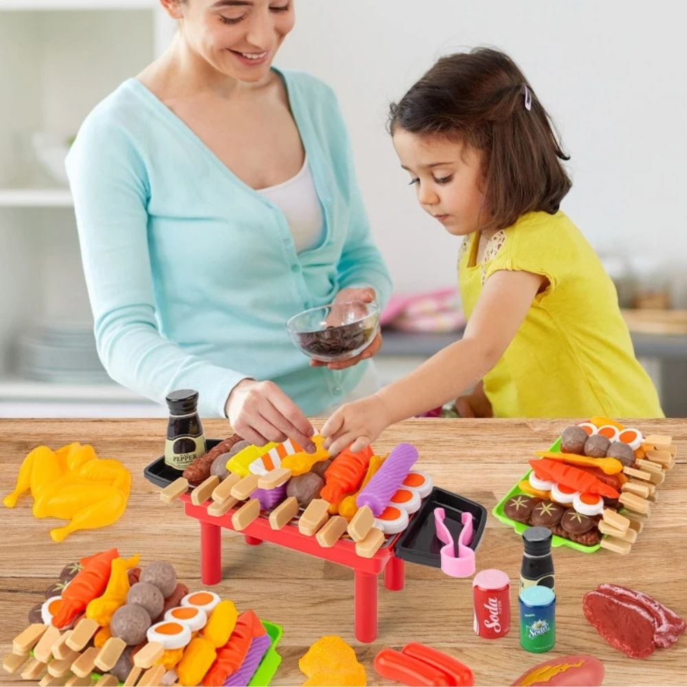 nourriture BBQ plastique