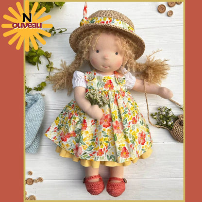 POUPEE DE CHIFFON | Waldorf: Les Blondinettes™  👧🏼