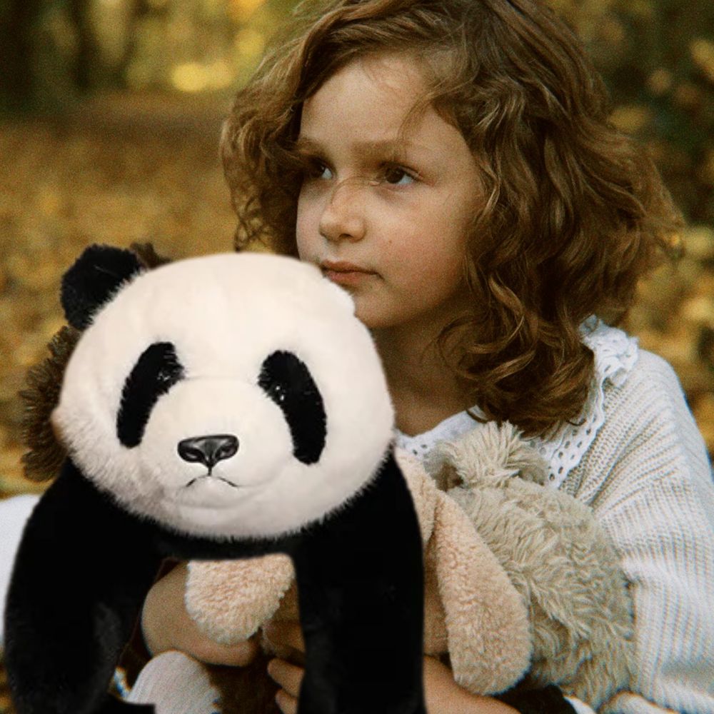 ours en peluche panda mignon et apaisant