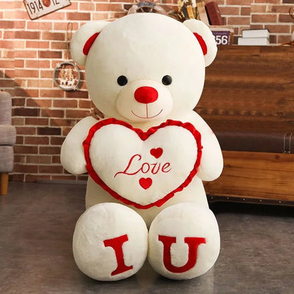 ours-en-peluche-blanc-rouge-st-Valentin-geant-monsieur-teddy-bear-