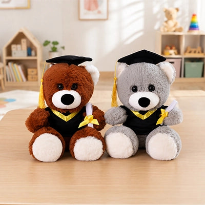 Ours en peluche moelleux pour  la fin d'année scolaire de votre enfant
