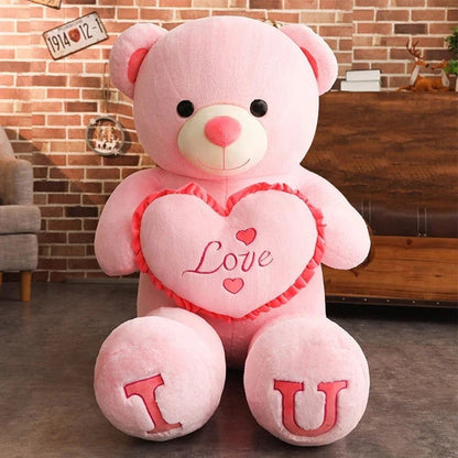 ours en peluche géant Rose Monsieur Teddy Bear