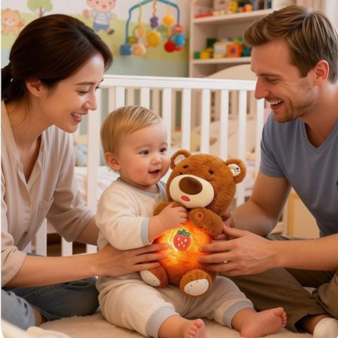 OURS EN PELUCHE| Teddy-Bonne-Nuit™, Peluche Anti Stress