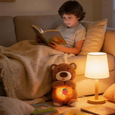 OURS EN PELUCHE| Teddy-Bonne-Nuit™, Peluche Anti Stress