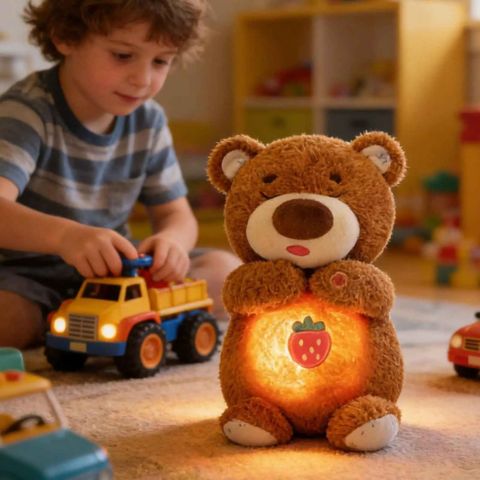 OURS EN PELUCHE| Teddy-Bonne-Nuit™, Peluche Anti Stress