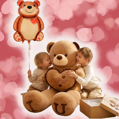 Ours en peluche géant | I Love U Teddy Bear 🧸