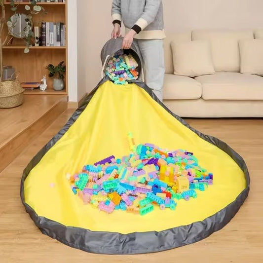 Panier de Rangement 2 - EN - 1|Tapis ramasse de jouets rapide!🧺 - JEUX - FOCUS