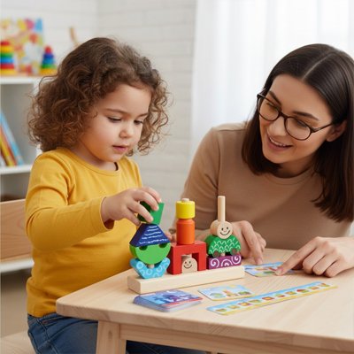 partager de bon moment avec un Puzzle en bois pour enfant de 2 ans et plus