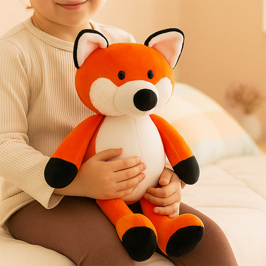 peluche-animaux-Renard-Roux-cadeau-réconfortant