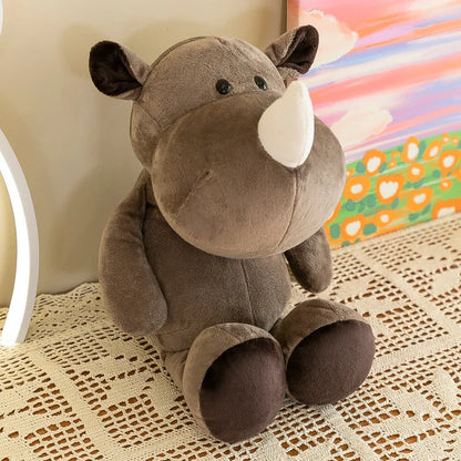peluche-animaux-peluche-RINOCHéROS-mignon-doudou-moelleux-réconfortant