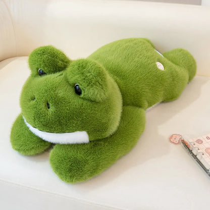 grande peluche anti stress grenouille 