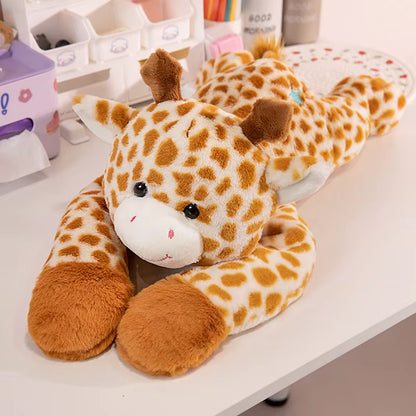 peluche lestée thérapeutique modèle girafe 3 tailles