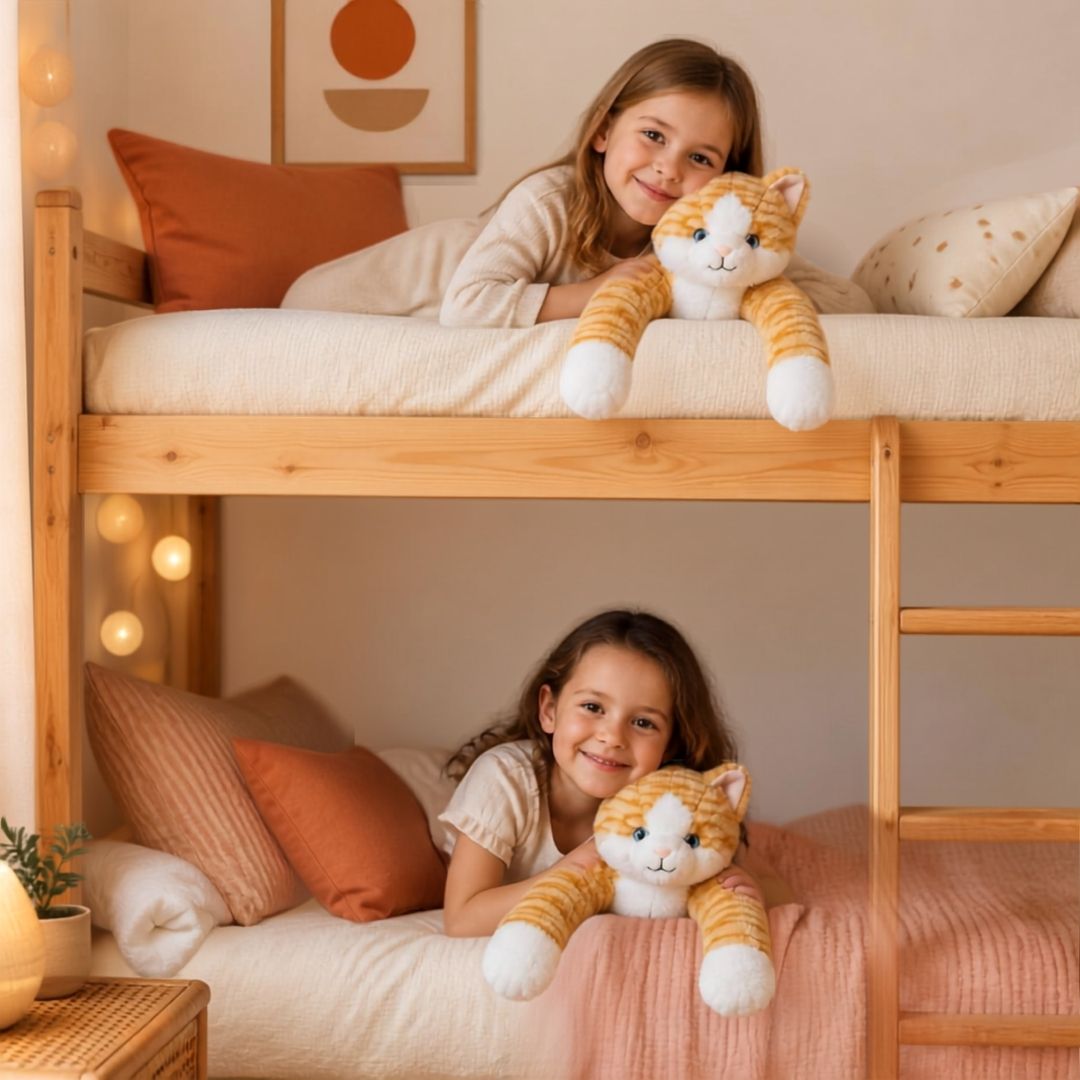 PELUCHE LESTEE | Le Chat-Doré™ 55cm