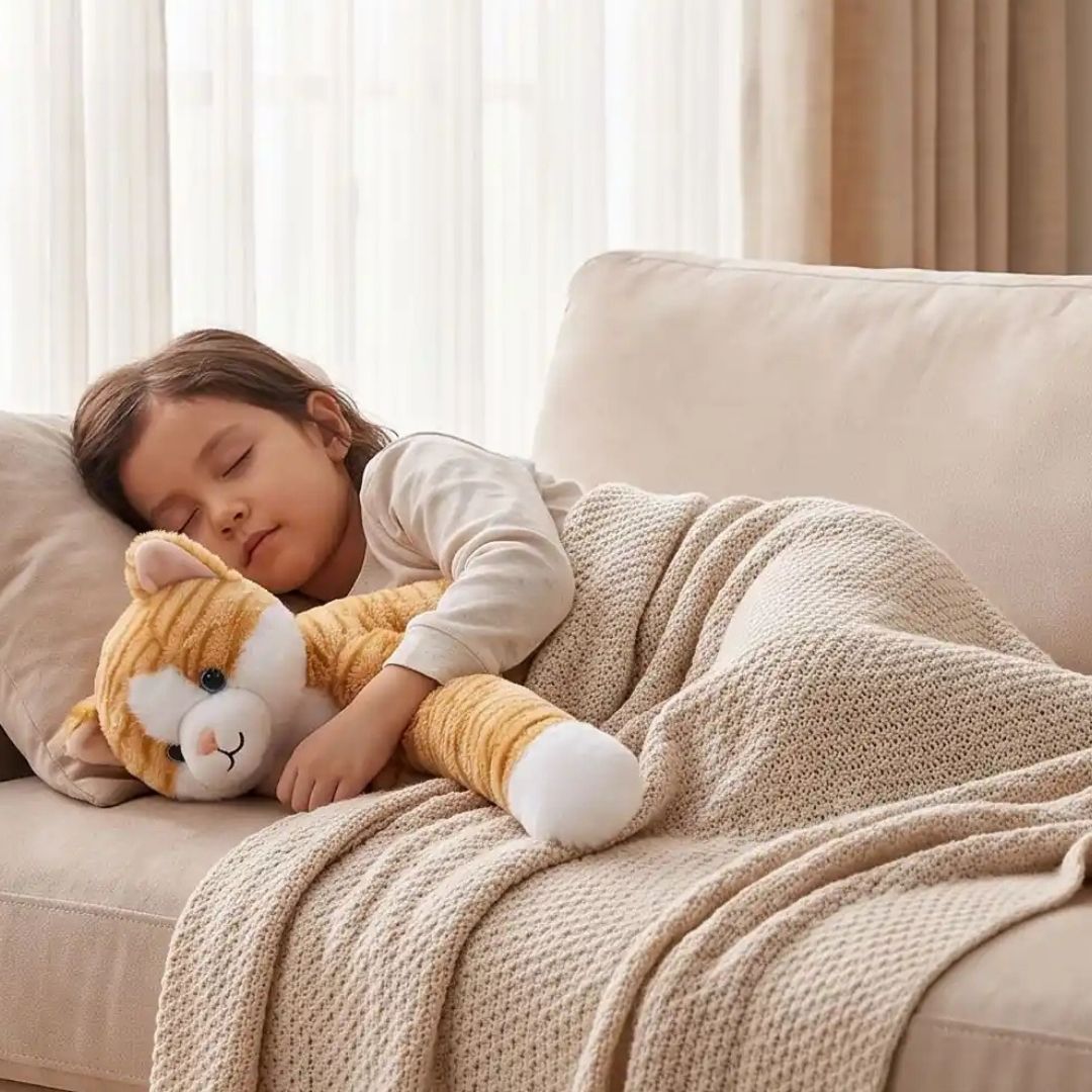 PELUCHE LESTEE | Le Chat-Doré™ 55cm