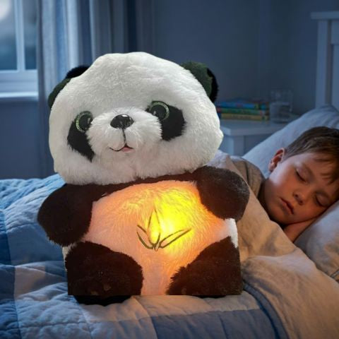 Peluche qui respire mdèle sécurisé peluche Panda pour enfant