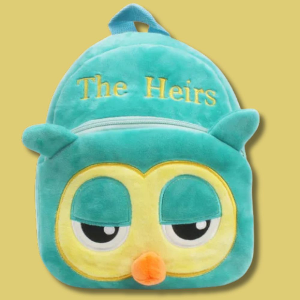 petit sac à dos hi en pelucheou turqoise