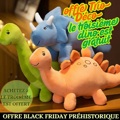 Peluche Dinosaure| 3 modèles moelleux et colorés🦕