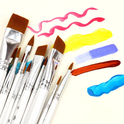 pinceaux maquillage et peinture de précision