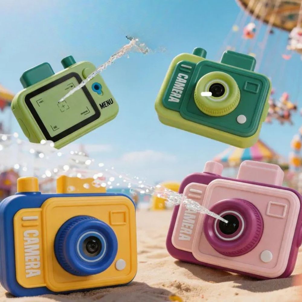 PISTOLET À EAU DOUBLE FACE : Caméra jouet d'arrosage pour enfant-Caméra-SPLASH™