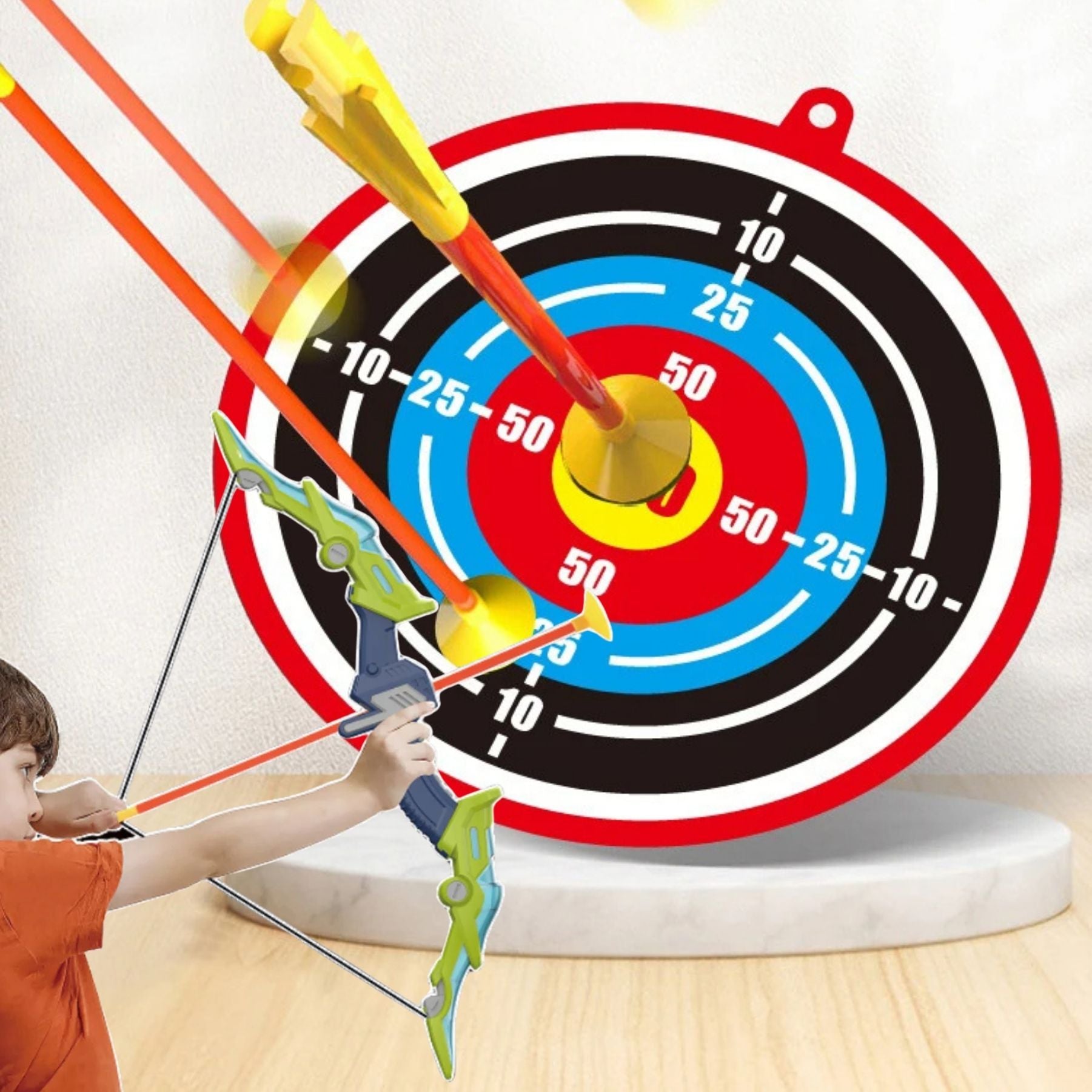 PLEIN AIR: Tir à l'Arc Lumineux 3 À 12 ANS🏹🎯 - JEUX - FOCUS