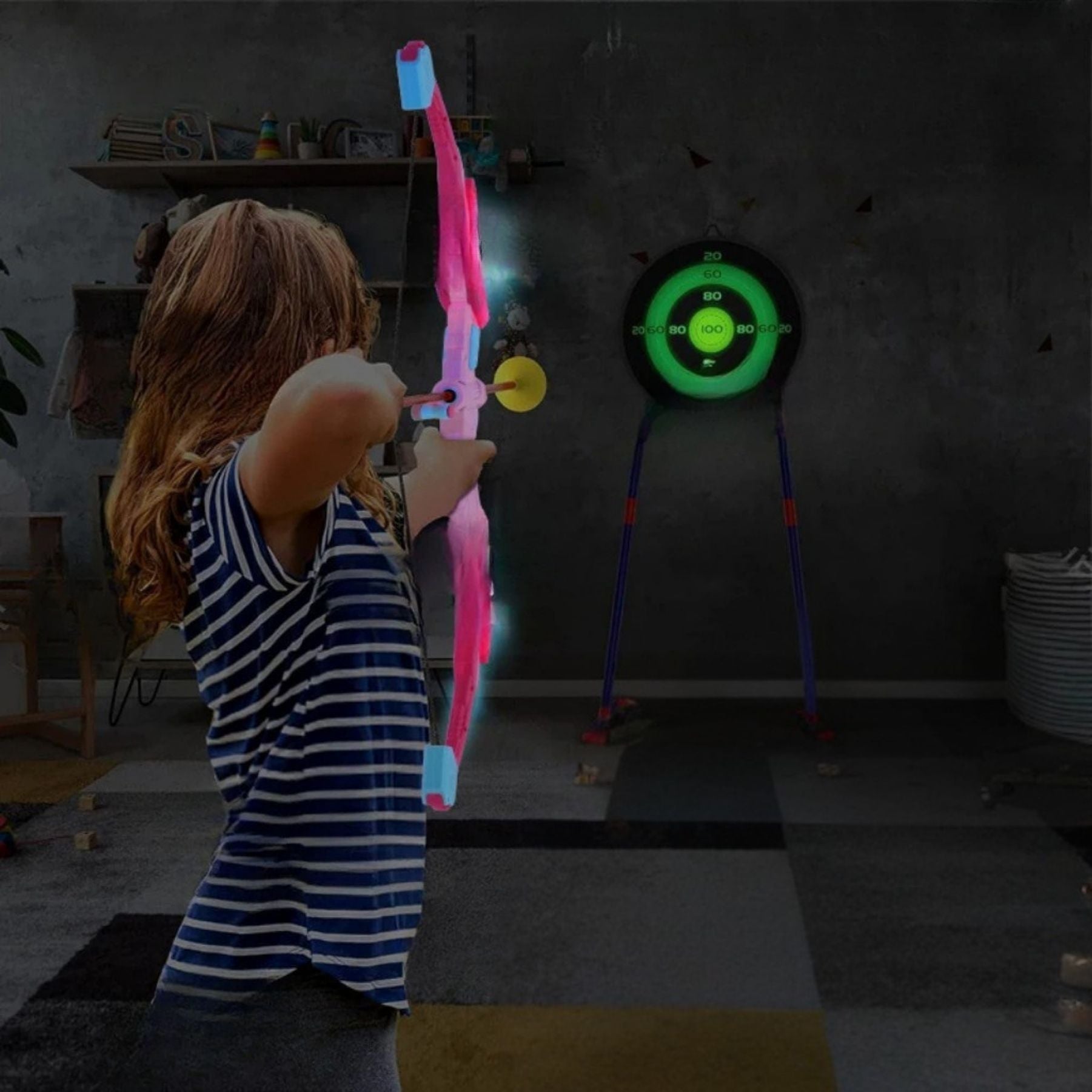PLEIN AIR: Tir à l'Arc Lumineux 3 À 12 ANS🏹🎯 - JEUX - FOCUS