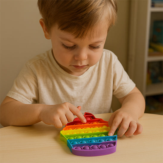 pop it fidget toy en forme de cup cake