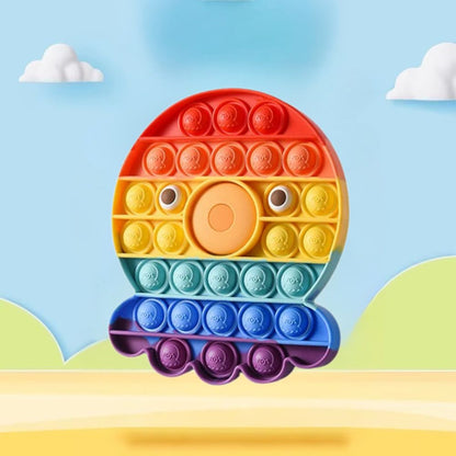 la pieuvre colorée de POP IT est le fidget toy préférée de plusieurs enfants