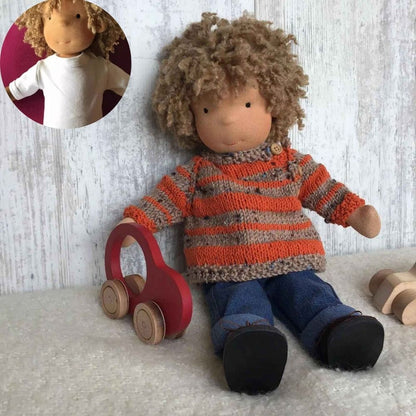 poupée de chiffon garçon peluche moelleuse cadeau pour garçon